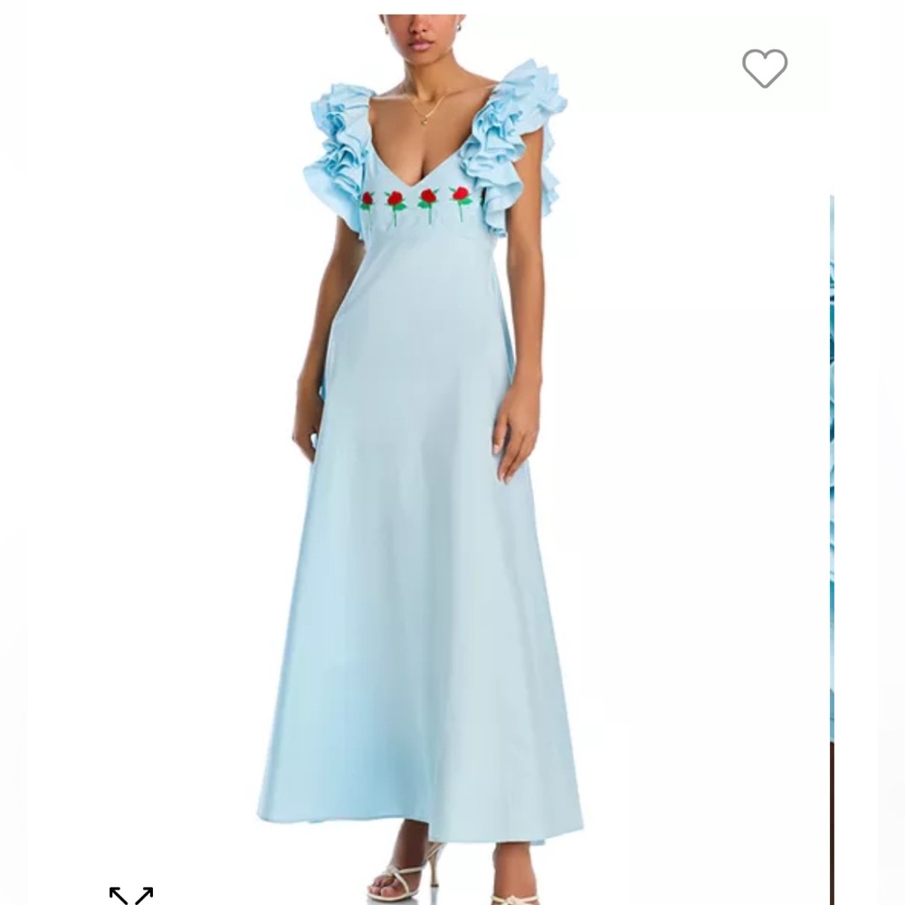 Fanm Mon Demre Dress in light blue 
Size XL